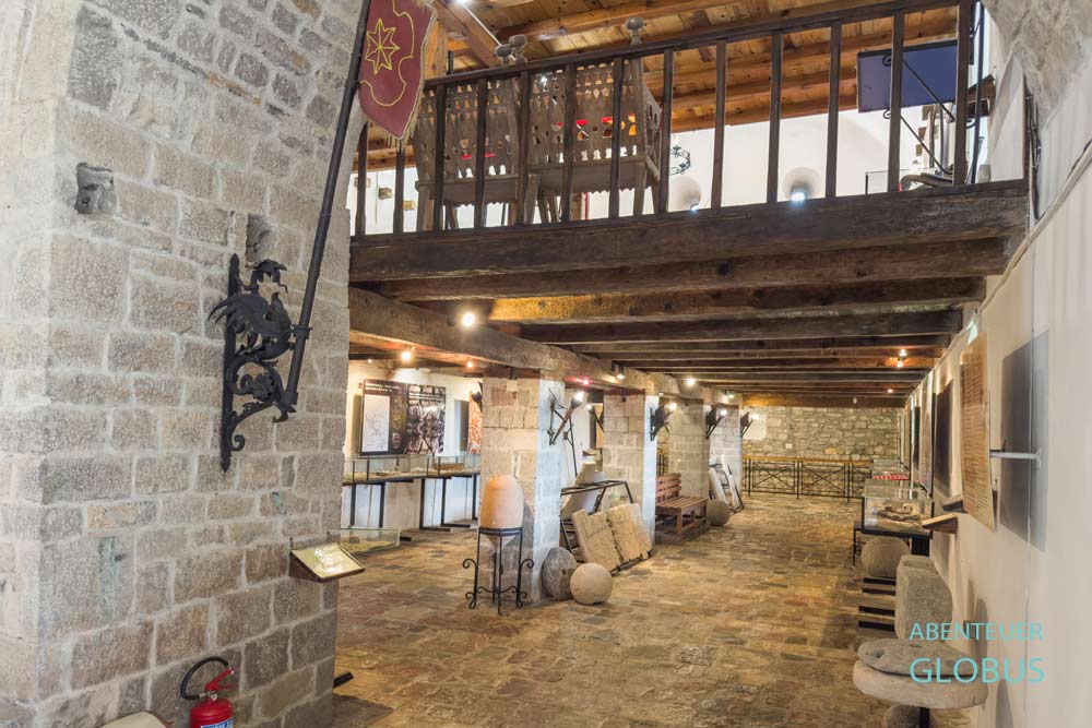 Festung Rozafa von Shkodra: Burgmuseum