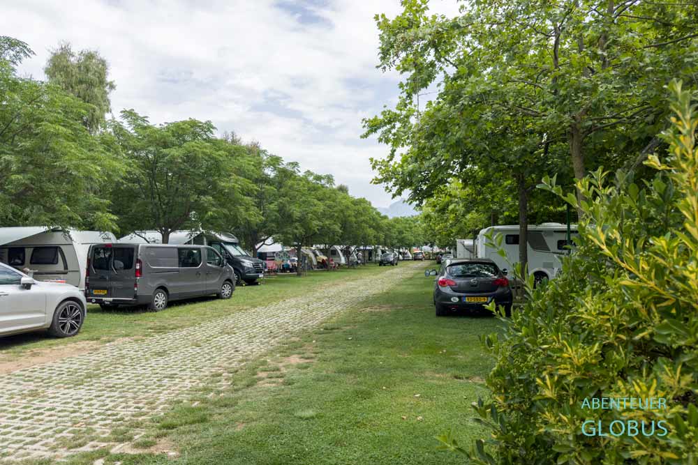 Campingplätze in Shkodra: Stellplätze im Lake Shkodra Resort