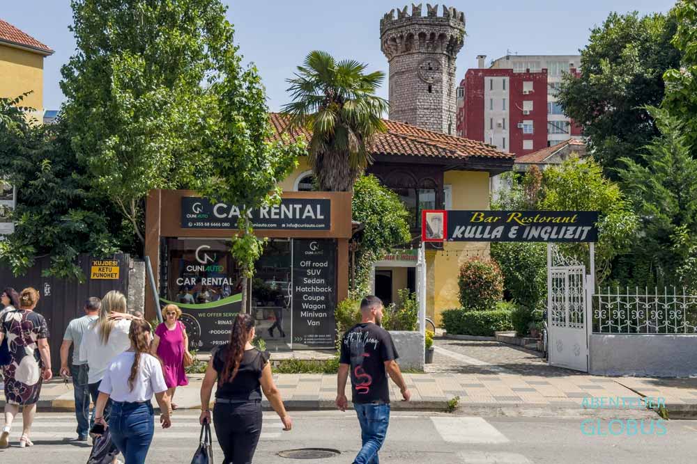 Uhrturm, auch Englishman’s Clocktower in Shkodra