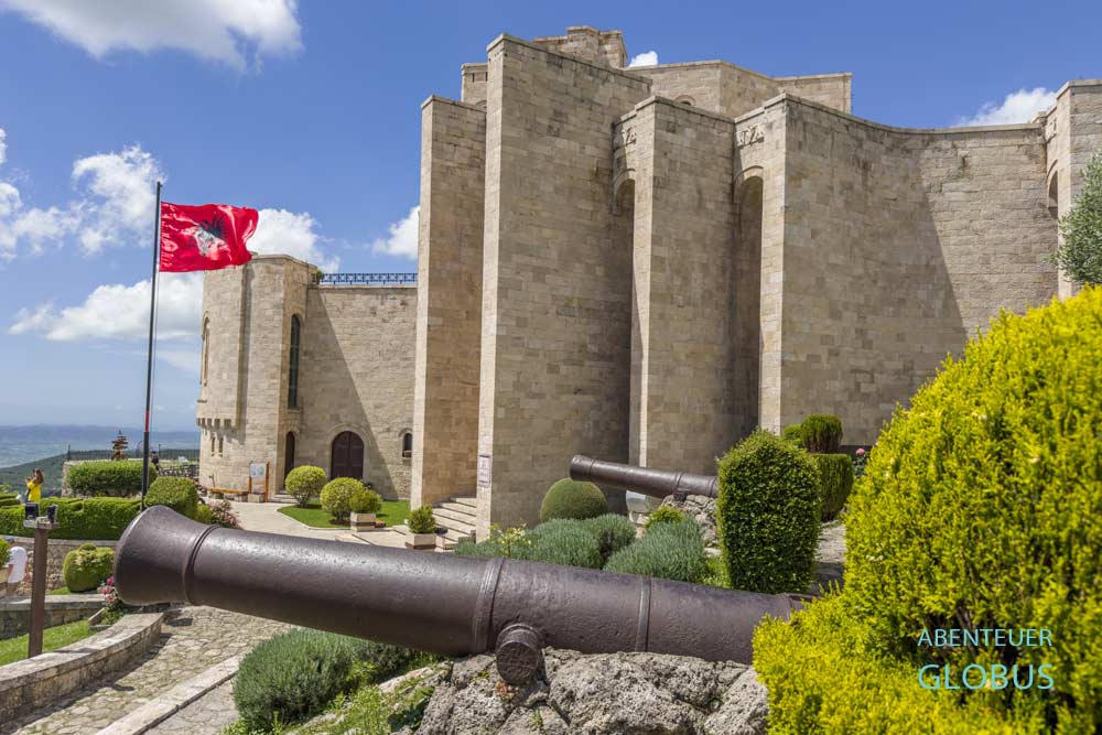 Skanderbeg Museum, auch National History Museum Gjergj Kastrioti Skenderbeu in der Burg Kruja 