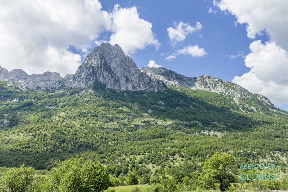 Anreise nach Theth: Boga Tal in den Albanischen Alpen