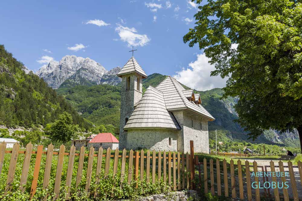 Ausflug von Shkodra: Kirche in Theth