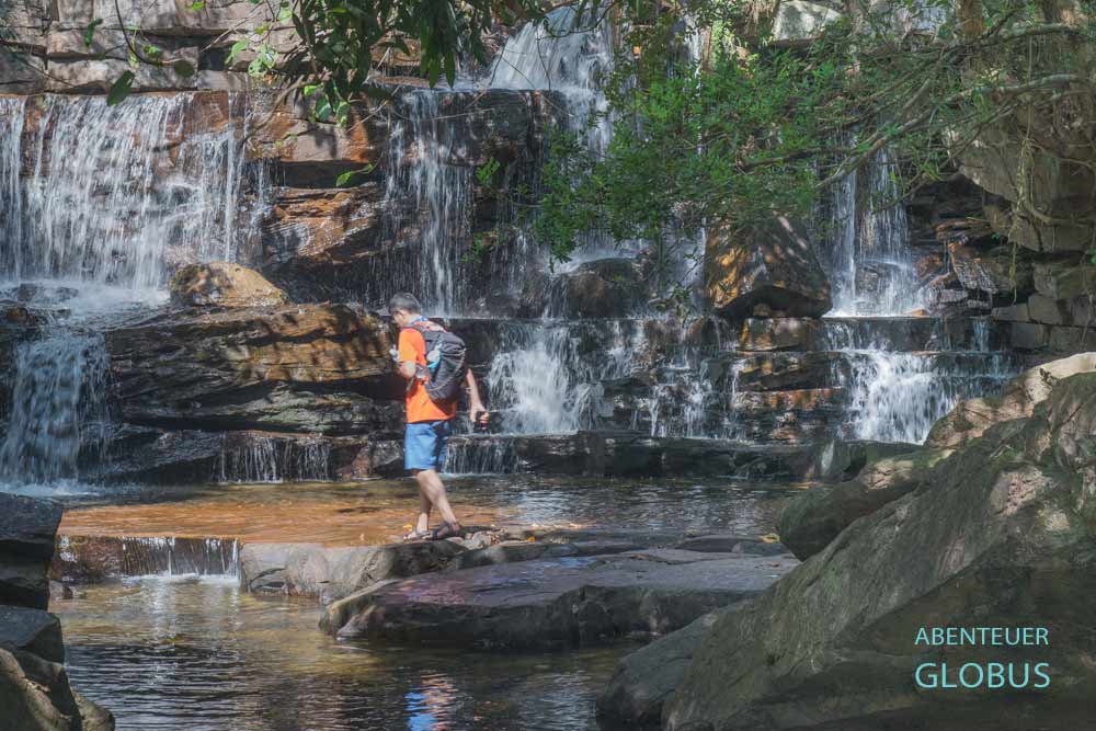 Prek Svay Wasserfall auf der Insel Koh Rong