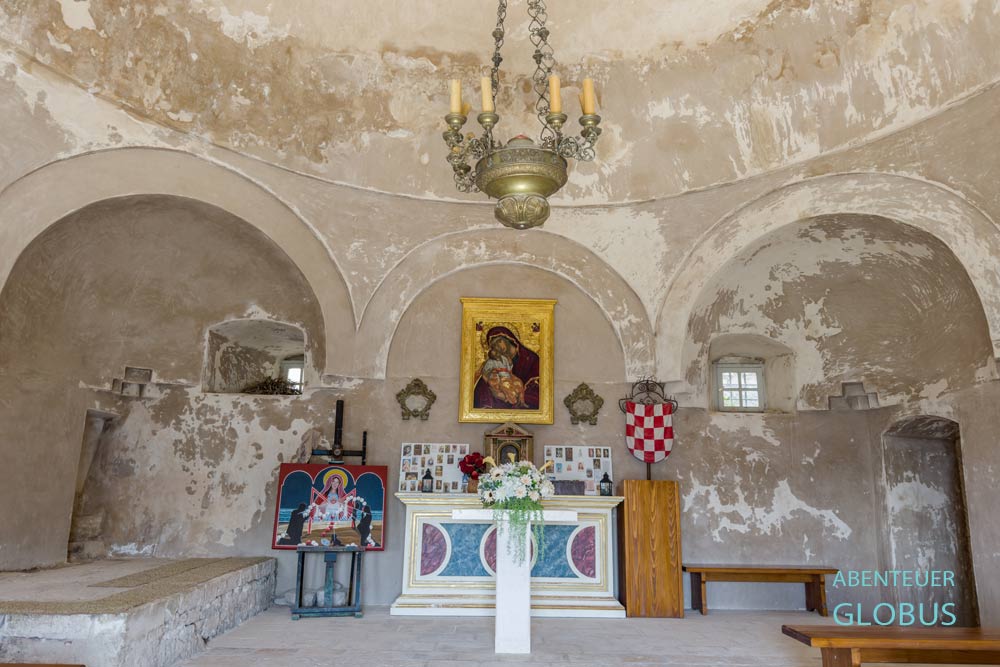 Ort Klis: Kirche St. Vitus in der Burg Klis