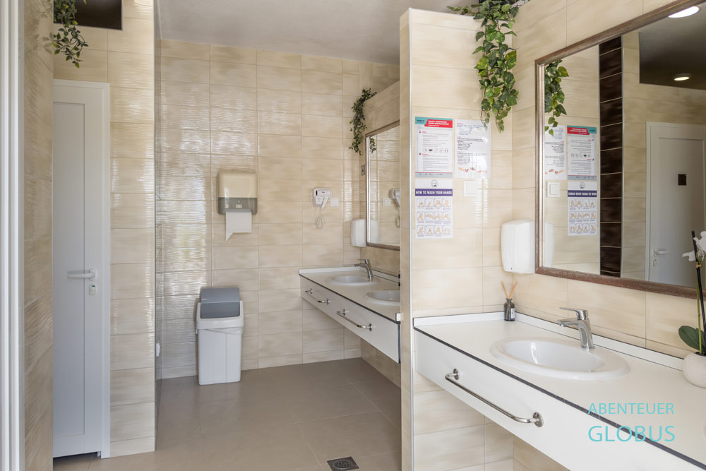 Campingplatz Lavanda in Orebic: Sanitäranlagen