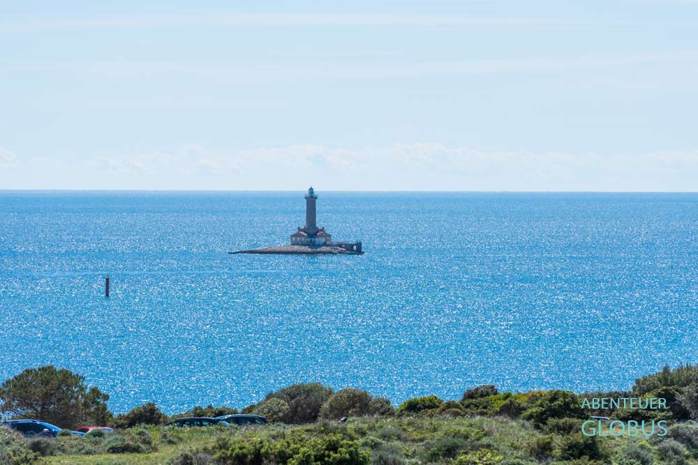 Naturschutzgebiet Kamenjak:auf den Porer Leuchtturm am Kap Kamenjak