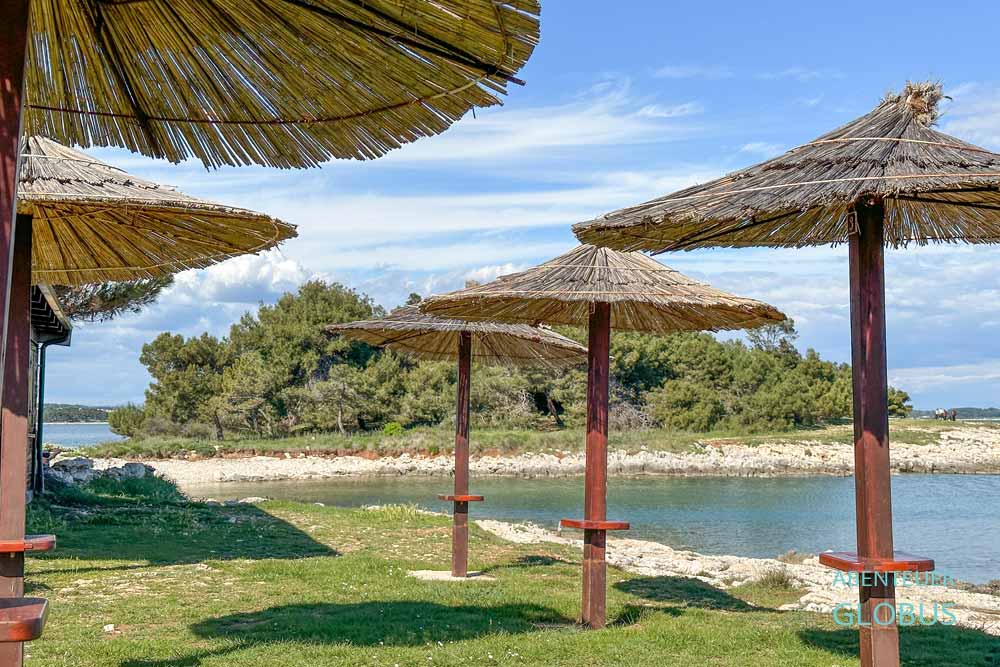 Naturschutzgebiet Kamenjak in Premantura: Skoljic Beach an der Ostküste