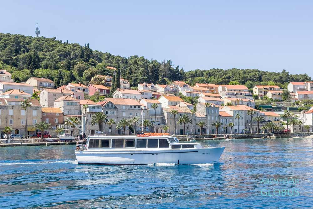 Ausflüge und Touren mit dem Boot von Korcula