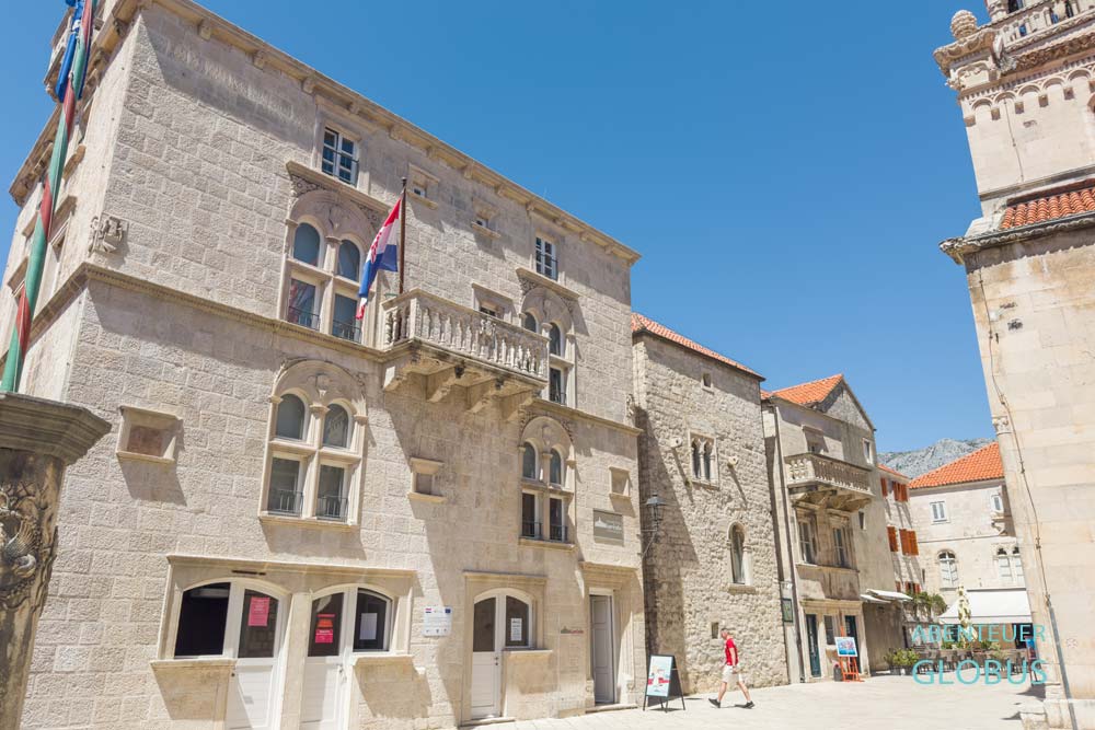 Stadtmuseum im Gabielis-Palast auf dem Hauptplatz Trg Sv. Marka 
