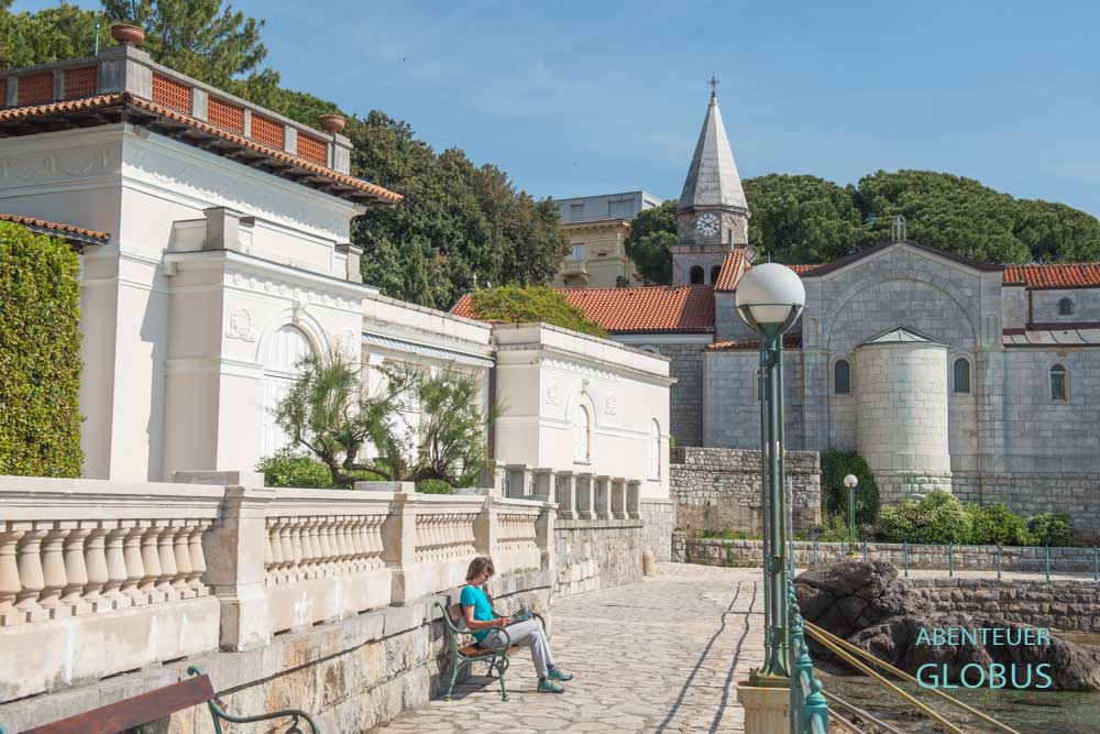 Opatija: Kirche des Hl. Jakob im St. Jakobspark, auch Park Sveti Jakova