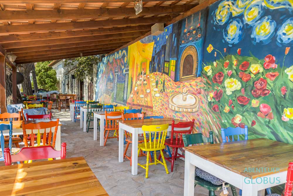 Restaurant an der Uferpromenade in Orebic