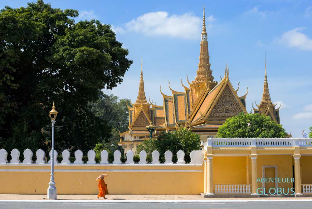 Phnom Penh bei einer 2 Wochen Kambodscha Rundreise