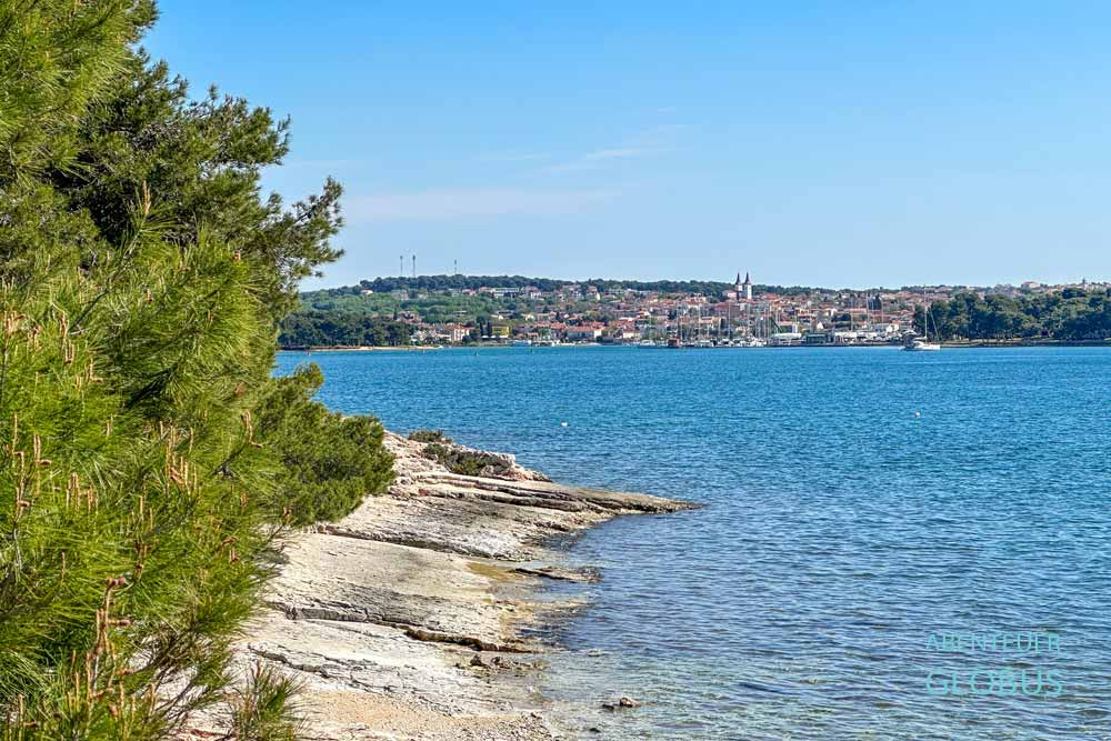 Premantura: Blick auf Medulin