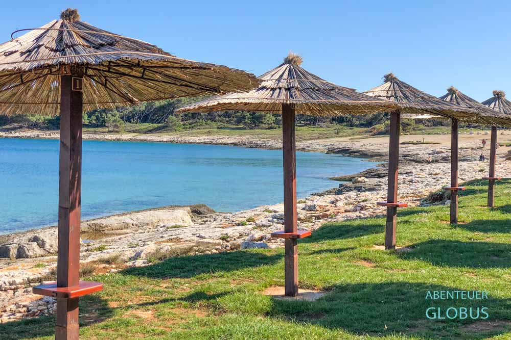 Naturschutzgebiet Kamenjak: Strand Skoljic an der Ostküste