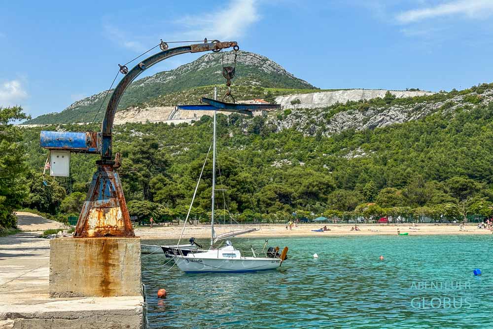 Halbinsel Peljesac: Sandstrand in Prapratno