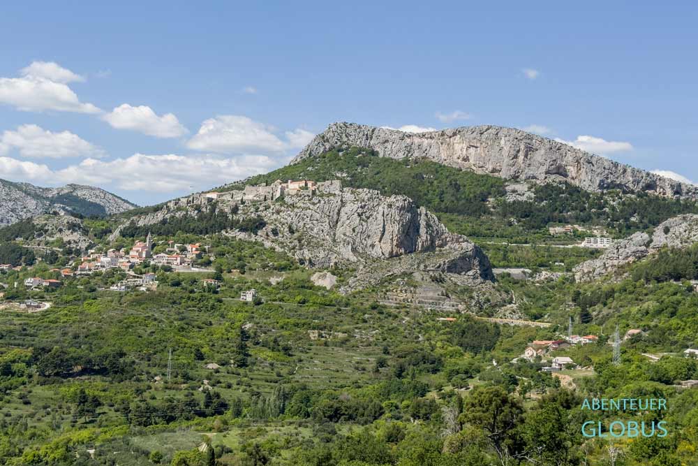 Ausflug von Split: Burg Klis im Ort Klis