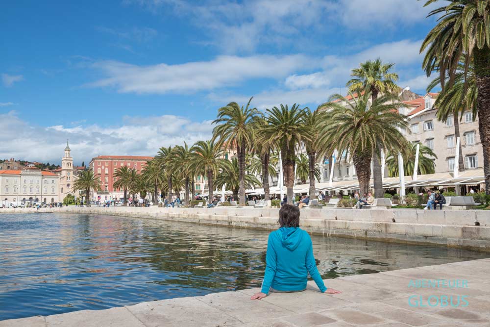 Split: Uferpromenade Riva