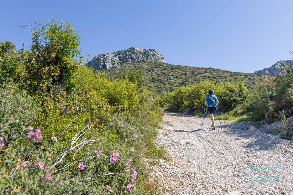 Wanderung zum Viewpoint Orebic