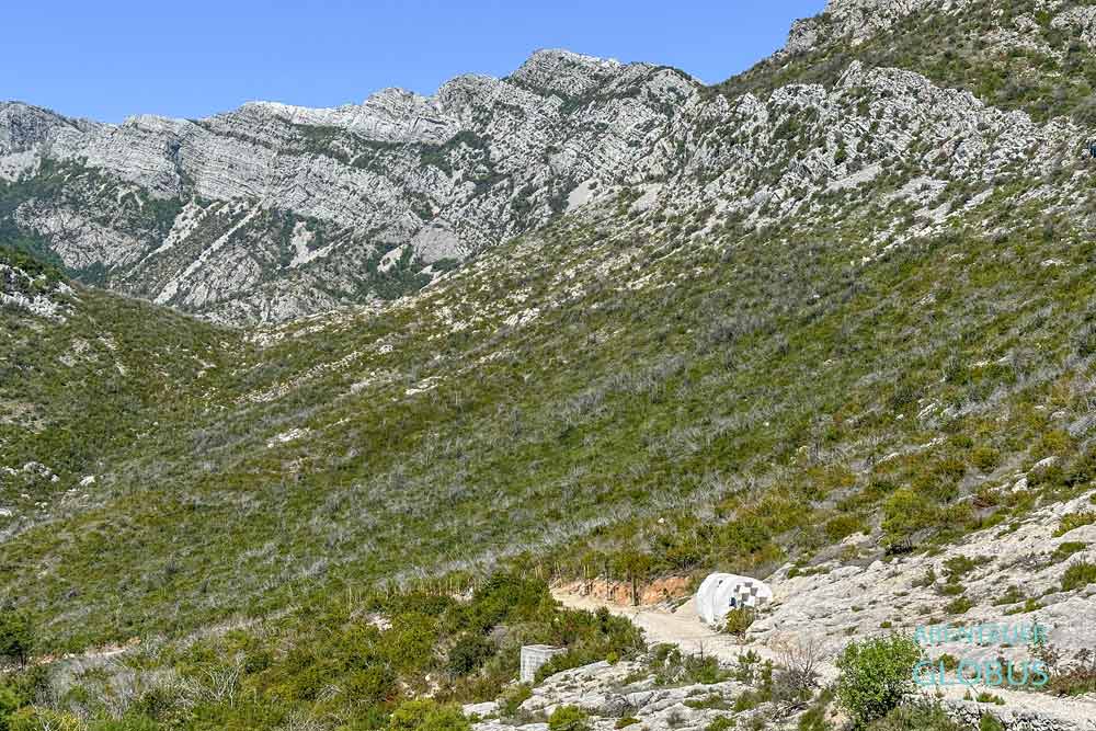 Wanderung zum Viewpoint Orebic und Blick zu Berg Sveti Ilija