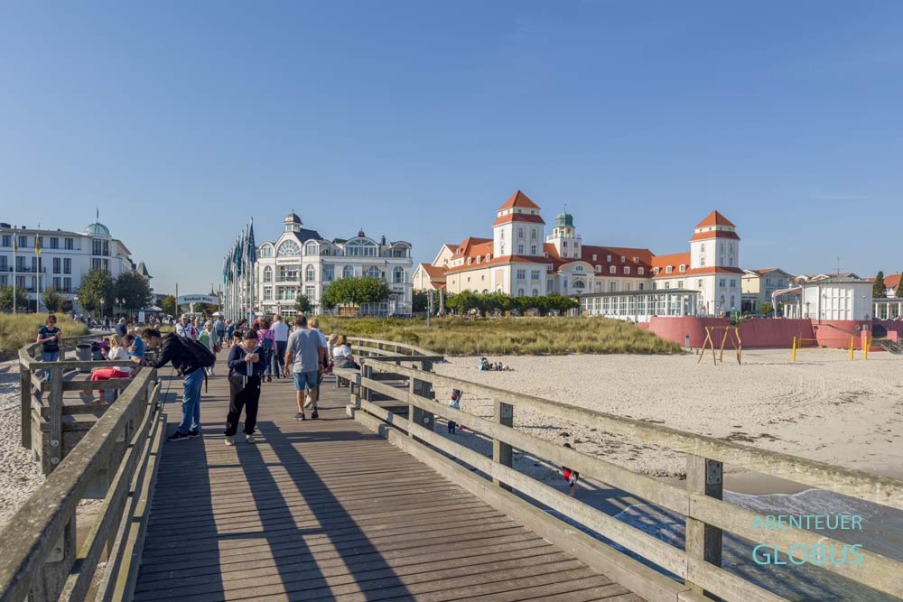 Binz: Seebrücke und Kurhaus