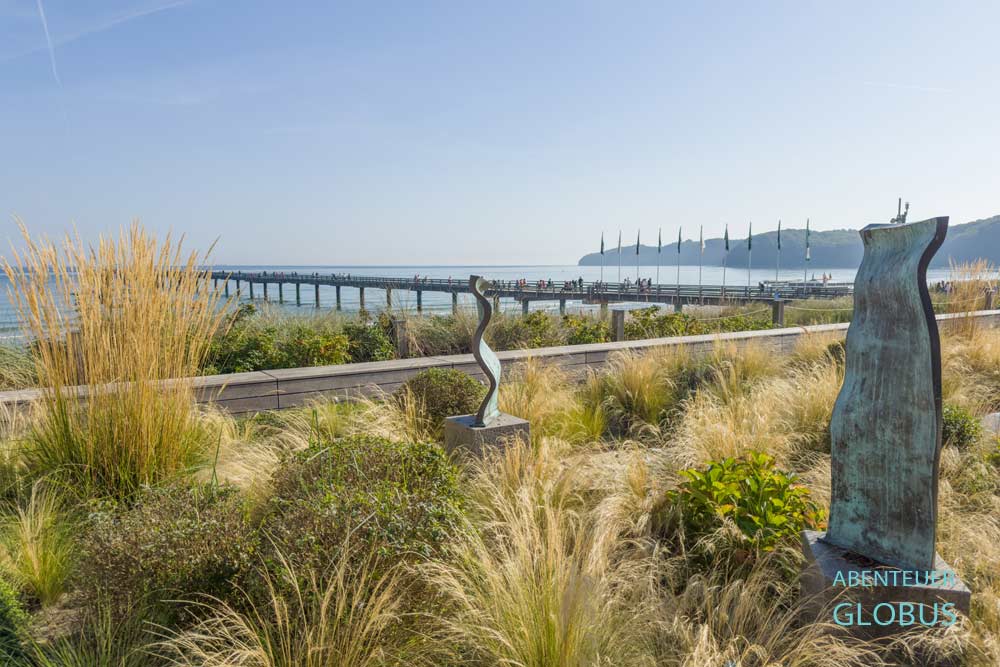 Insel Rügen, Binz: Seebrücke 