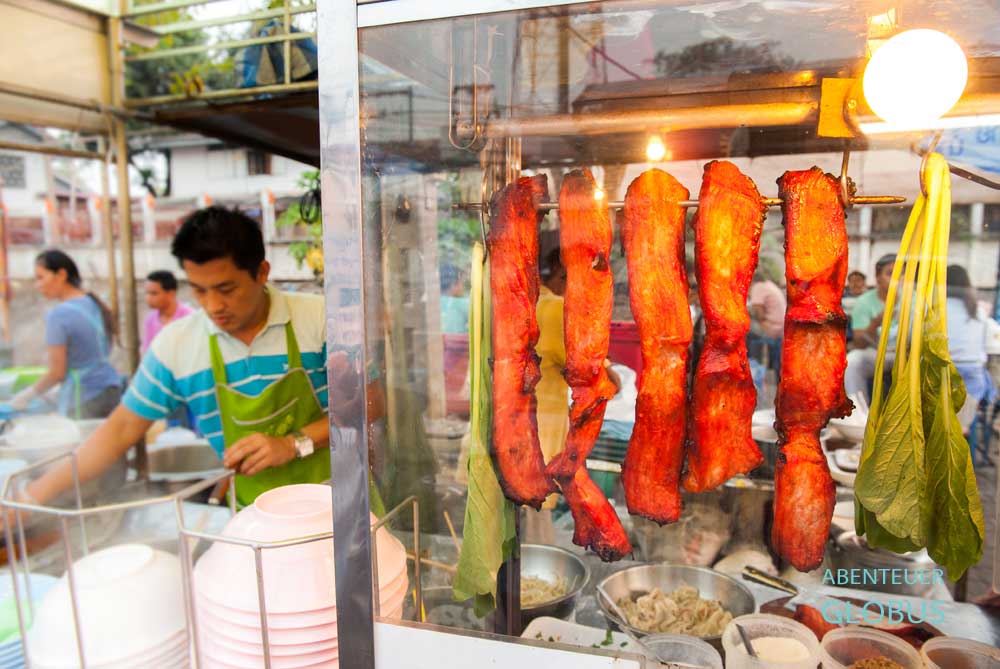 Nachtmarkt und Walking Street in Krabi