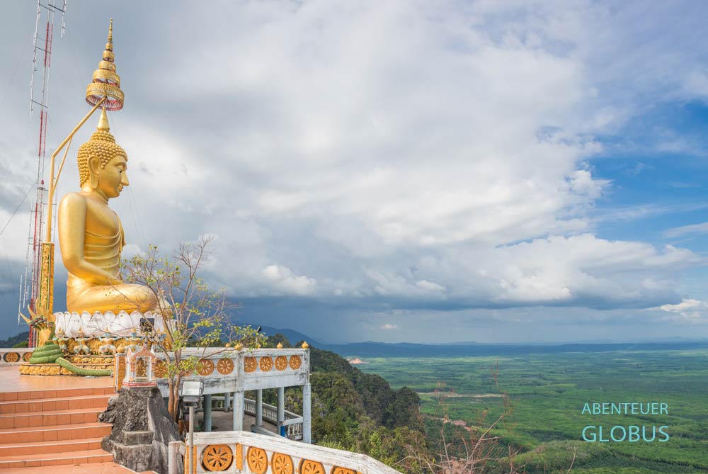 Aussicht vom Tiger Cave Temple in Krabi