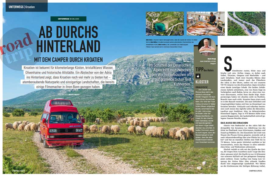 Mit dem Wohnmobil durch Kroatien: Reportage von Annett und Mario Weigt vom Reiseblog Abenteuerglobus.com