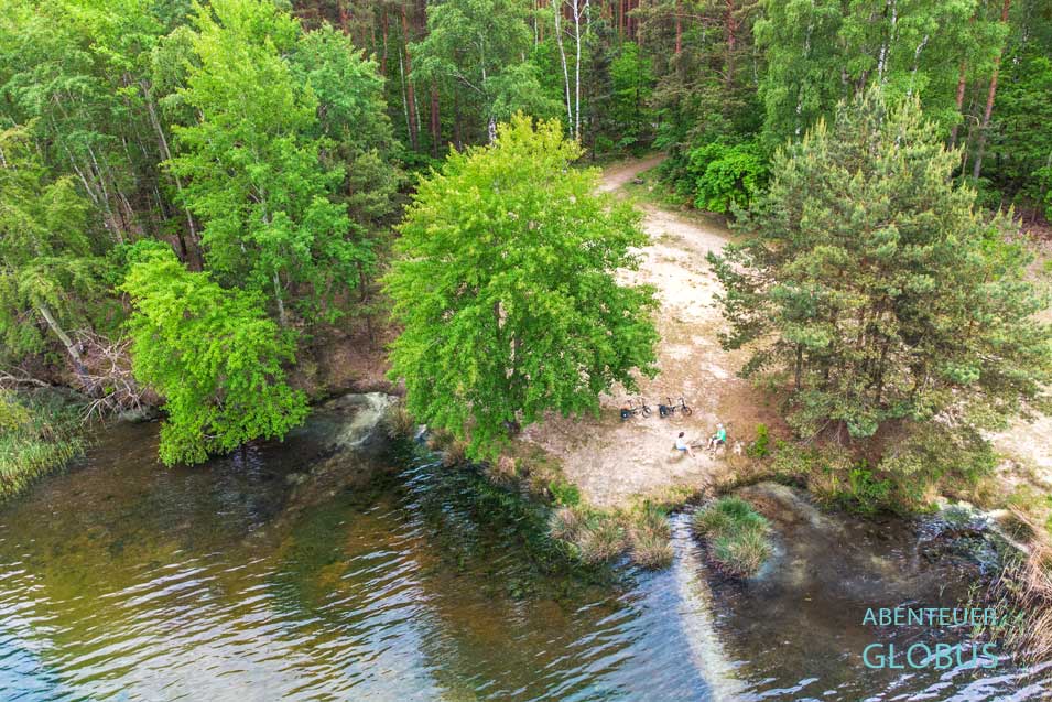 Radeln rund um den Senftenberger See im Lausitzer Seenland