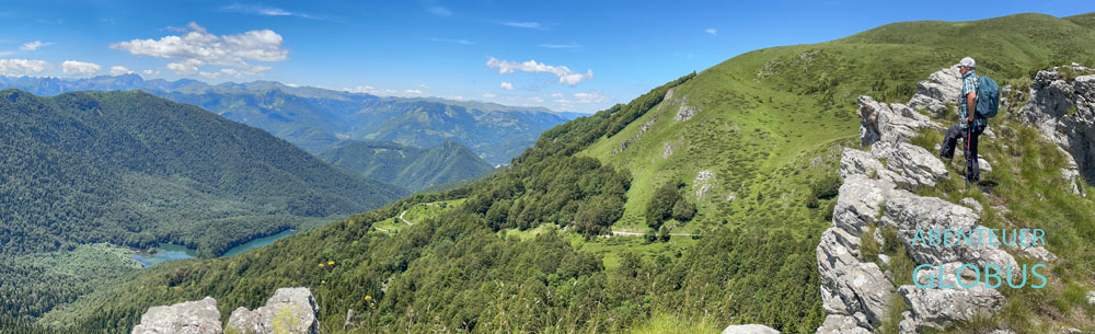 Nationalpark Biogradska Gora: Aussichtspunkt Bendovac mit Blick auf den See Biograsko Jezero