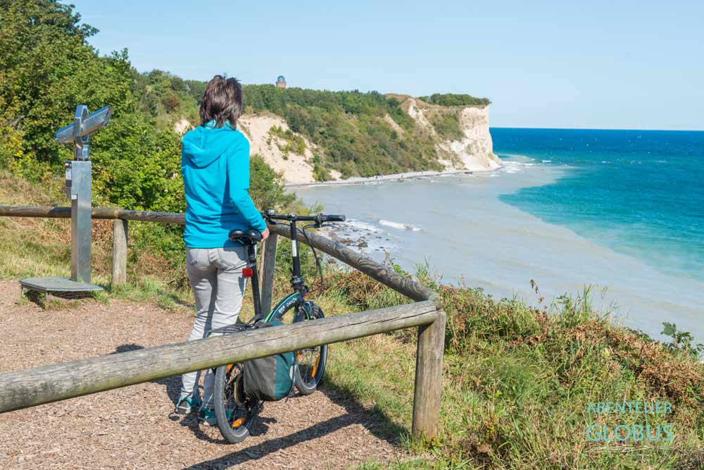 Insel Rügen, Halbinsel Wittow: Radtour auf dem Hochuferweg und Blick zum Kap Arkona