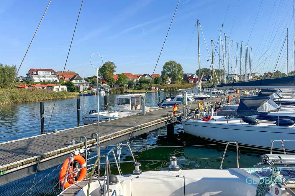 Aktivitäten und Ausflüge vom Ostseebad Breege-Juliusruh, Rügen: Bootstouren und Segeltörns starten im Hafen Breege mit Marina.
