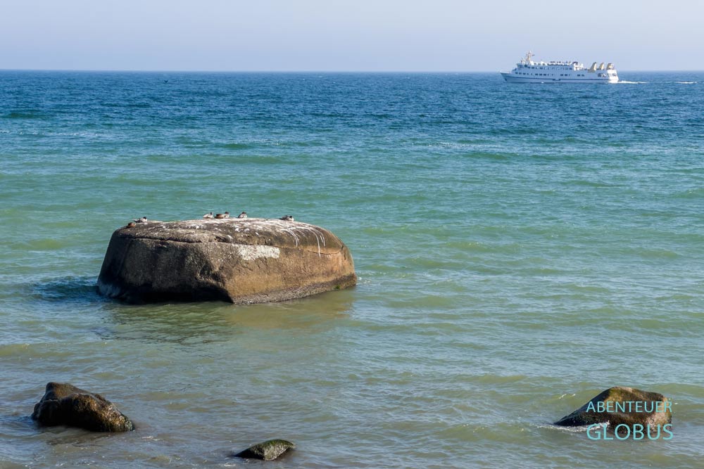 Sassnitz, Insel Rügen: Schiffsausflüge zur Kreideküste mit Königsstuhl