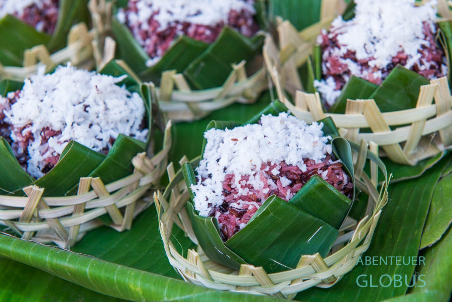 Thais lieben Snacks mit Kokos für Zwischendurch.
