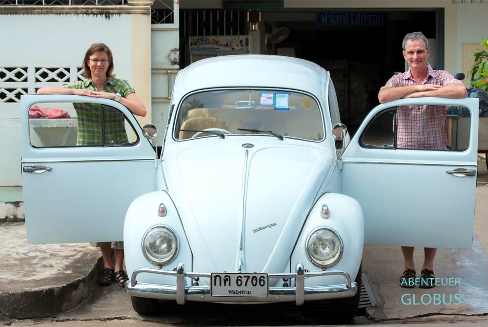 Annett und Mario von Abenteuerglobus unterwegs in Thailand