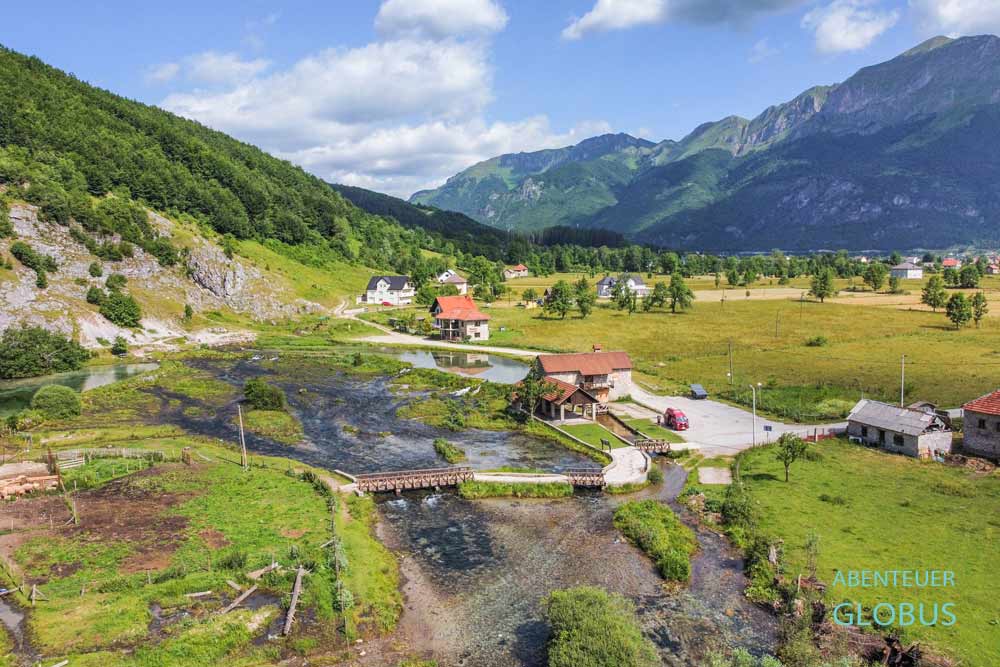 Sehenswürdigkeit in Gusinje: Ali Pascha Quellen 