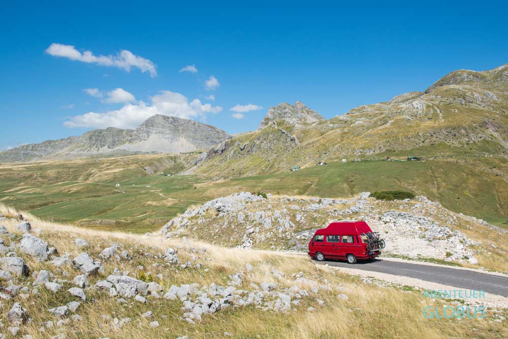 Anreise von Niksic zum Kapetanovo Jezero