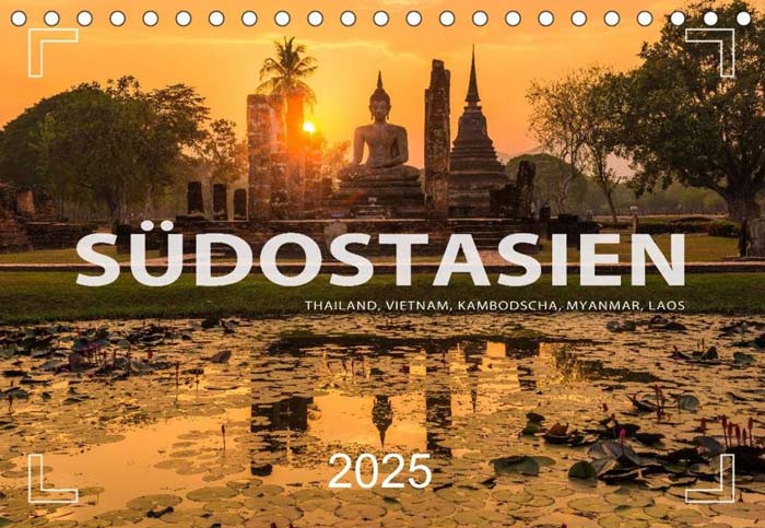 Südostasien 2025 Kalender