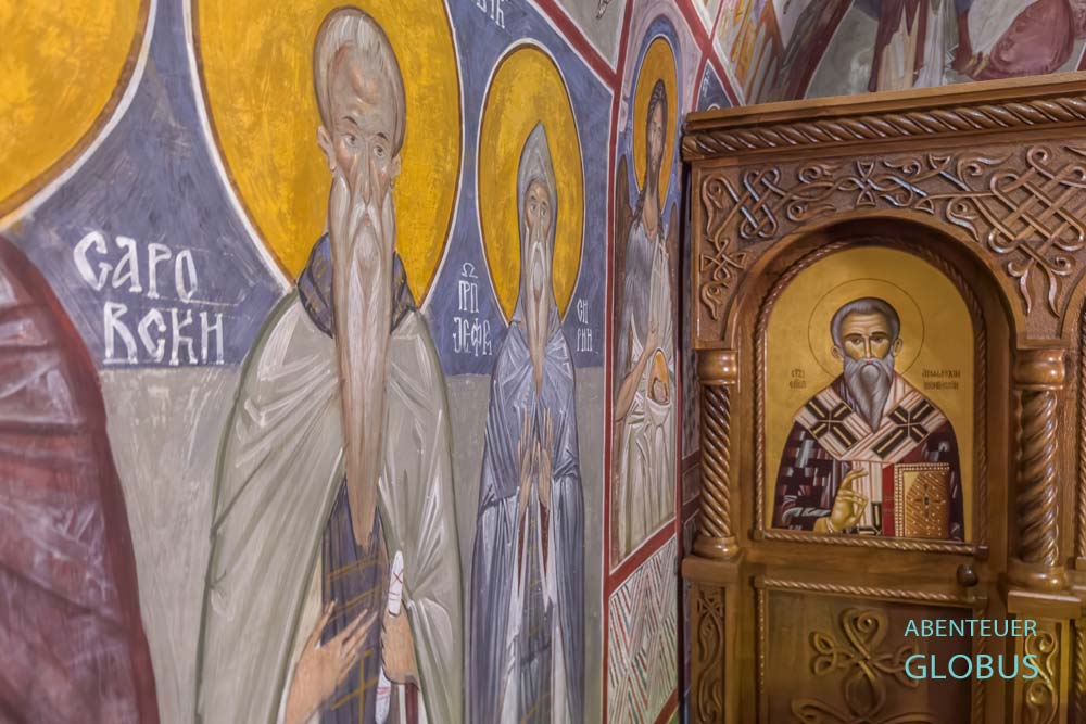 Ikonen im Kloster Svetog Luke 