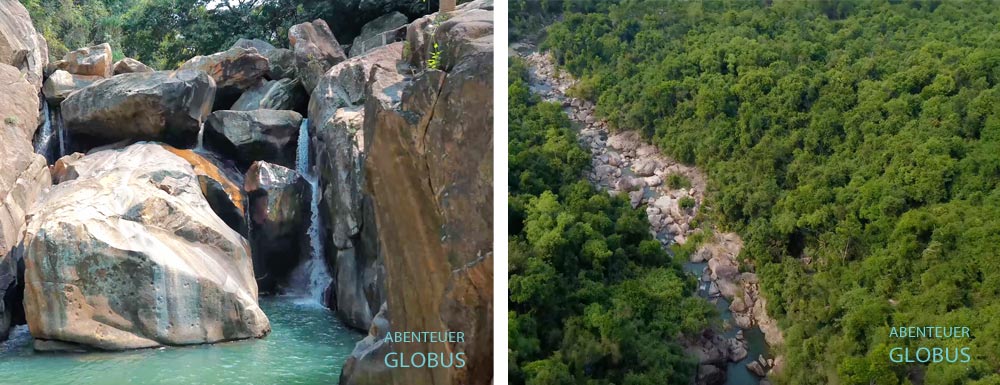 Wasserfall Ba Ho nördlich von Nha Trang