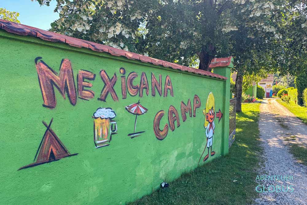 Campingplatz Mexicana Camp im Dorf Rastovac bei Niksic
