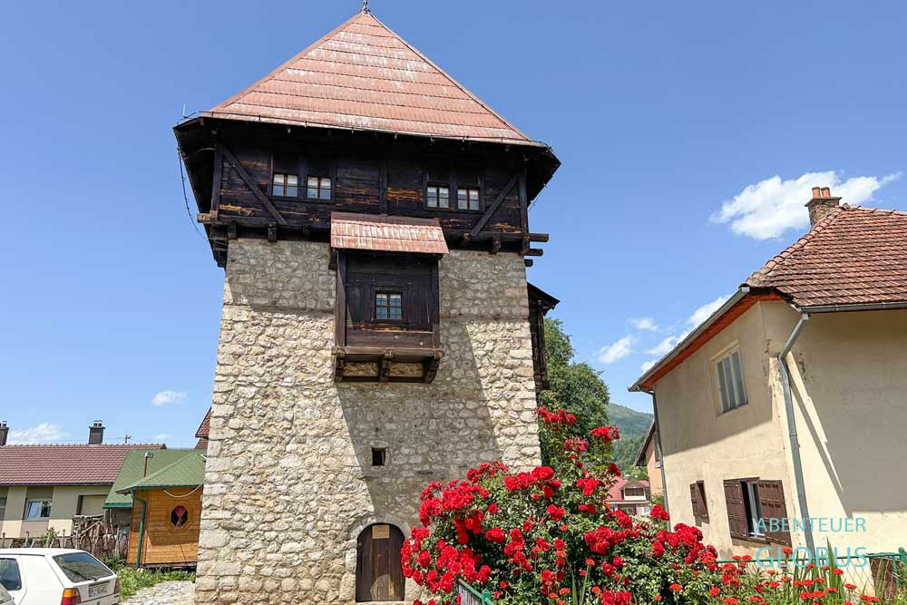 Wohn- und Wehrturm Redzepagica der Familie Redzepagic in Plav