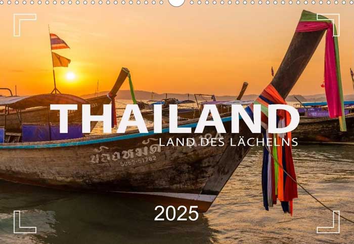 Wandkalender Thailand 2025