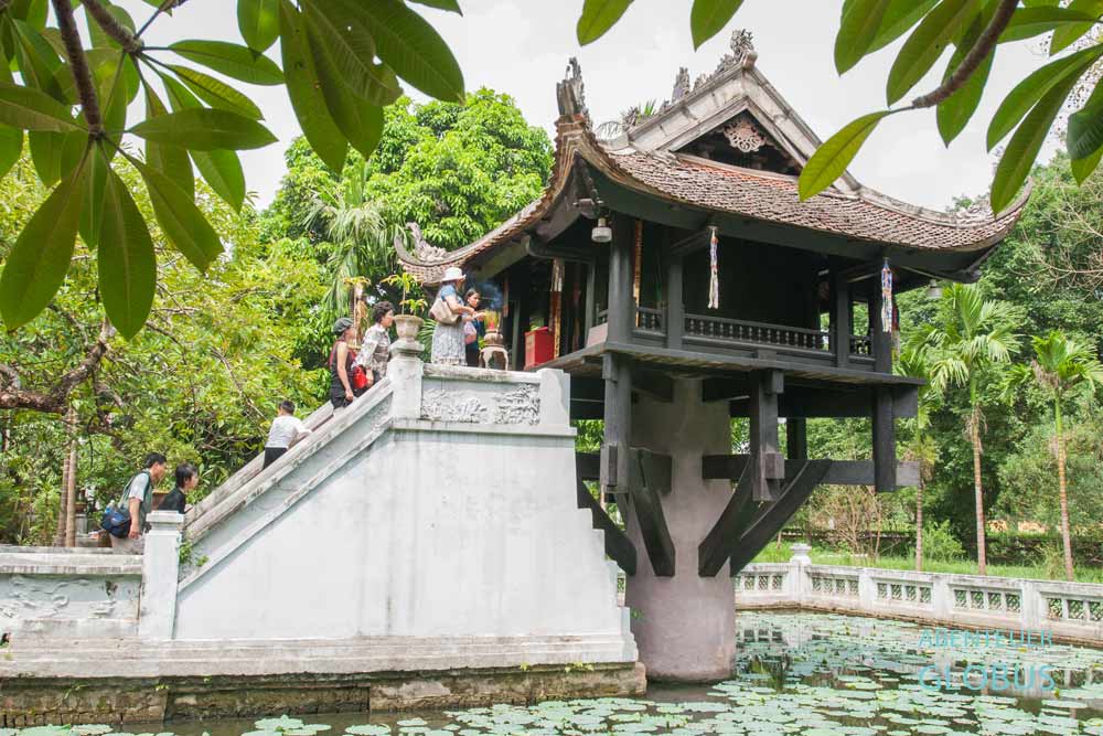 Sehenswürdigkeit in Hanoi: Einsäulenpagode Chua Mot Cot