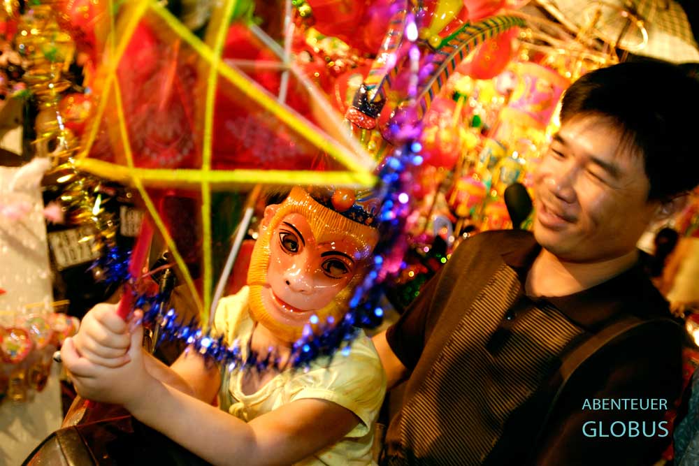 Mittherbstfest in Hanoi: Kind mit Lampion