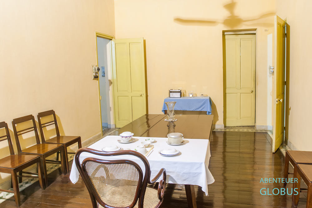 Hanoi: Speisezimmer im Ho Chi Minh Haus (Museum)
