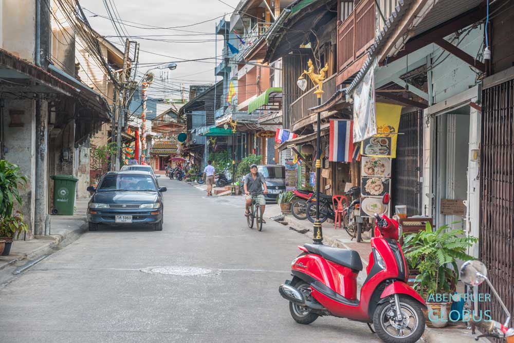 Altstadtgasse in Chanthaburi