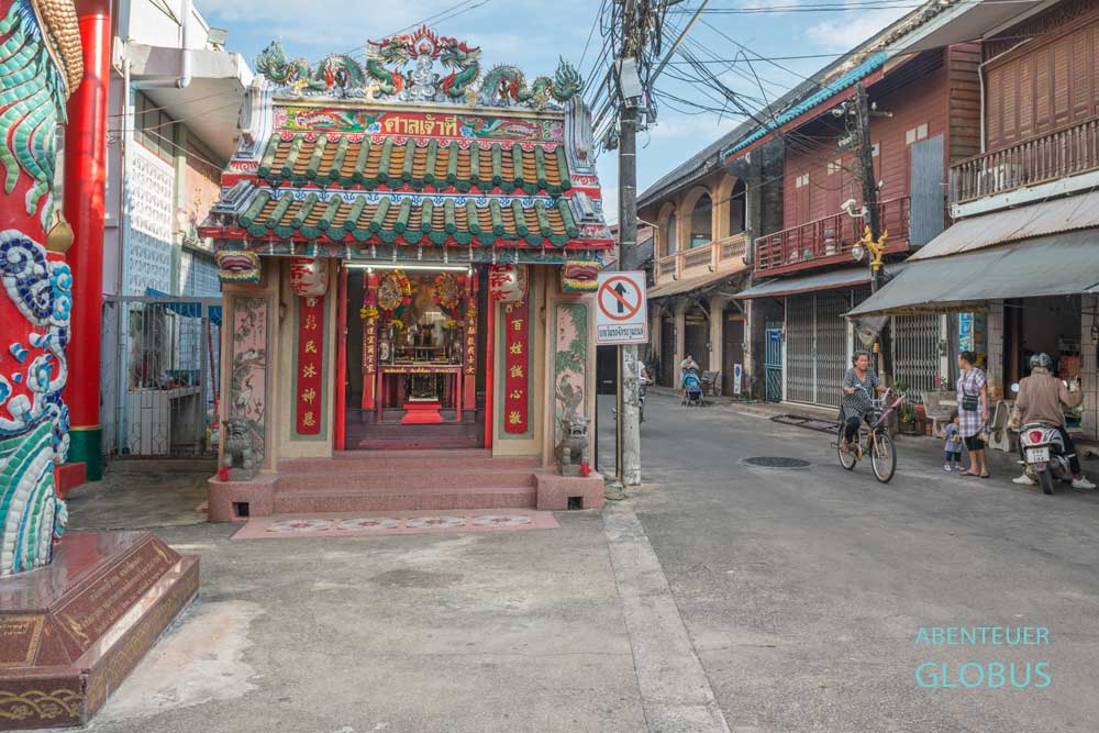 Altstadt von Chanthaburi: chinesischer Schrein