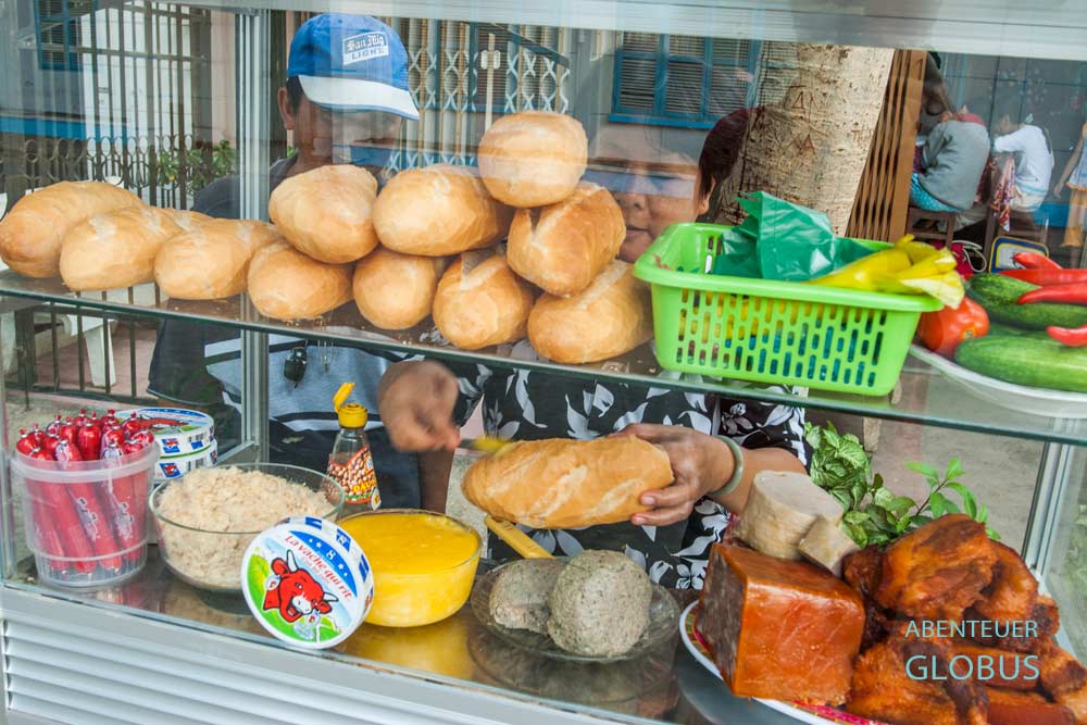 Baguette-Stand in My Tho