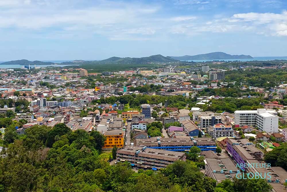 Ausblick vom Khao Rang Hill Viewpoint